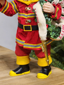 Papai Noel Colecionável Bombeiro 46 CM