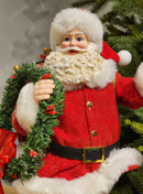 Papai Noel Colecionável Com Lanterna 26CM