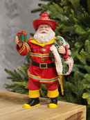 Papai Noel Colecionável Bombeiro 46 CM